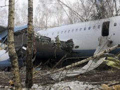 ту-204 сажали на ручном управлении